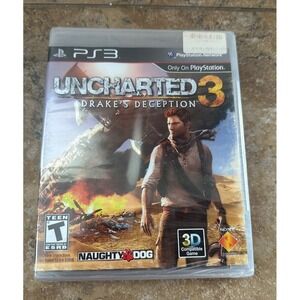 PS3 Uncharted 3: Drake's Deception (Sony PlayStation 3, 2011)